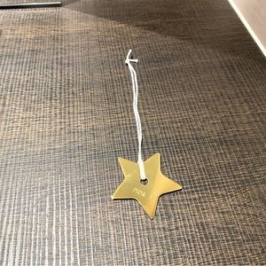 DIOR star keychain